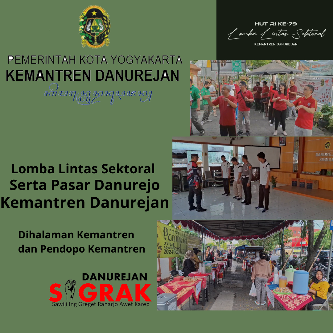 Lomba Lintas Sektoral Kemantren Danurejan dan Pasar Danurejo